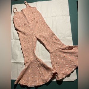 Bell bottom romper